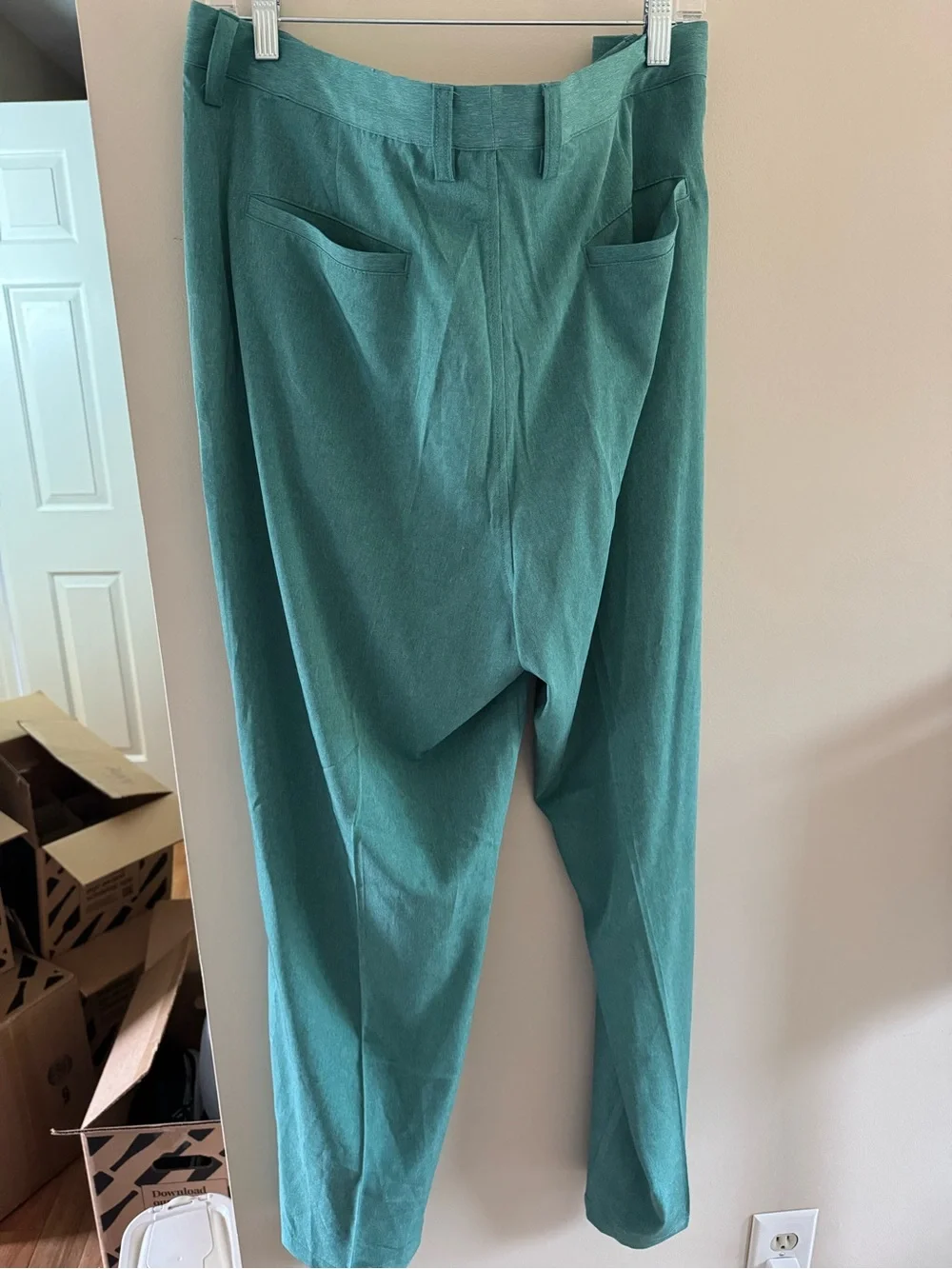 NWT Men's 1764 Golf Teal/Ivy Straight-Leg Birdie Pants - 42x30